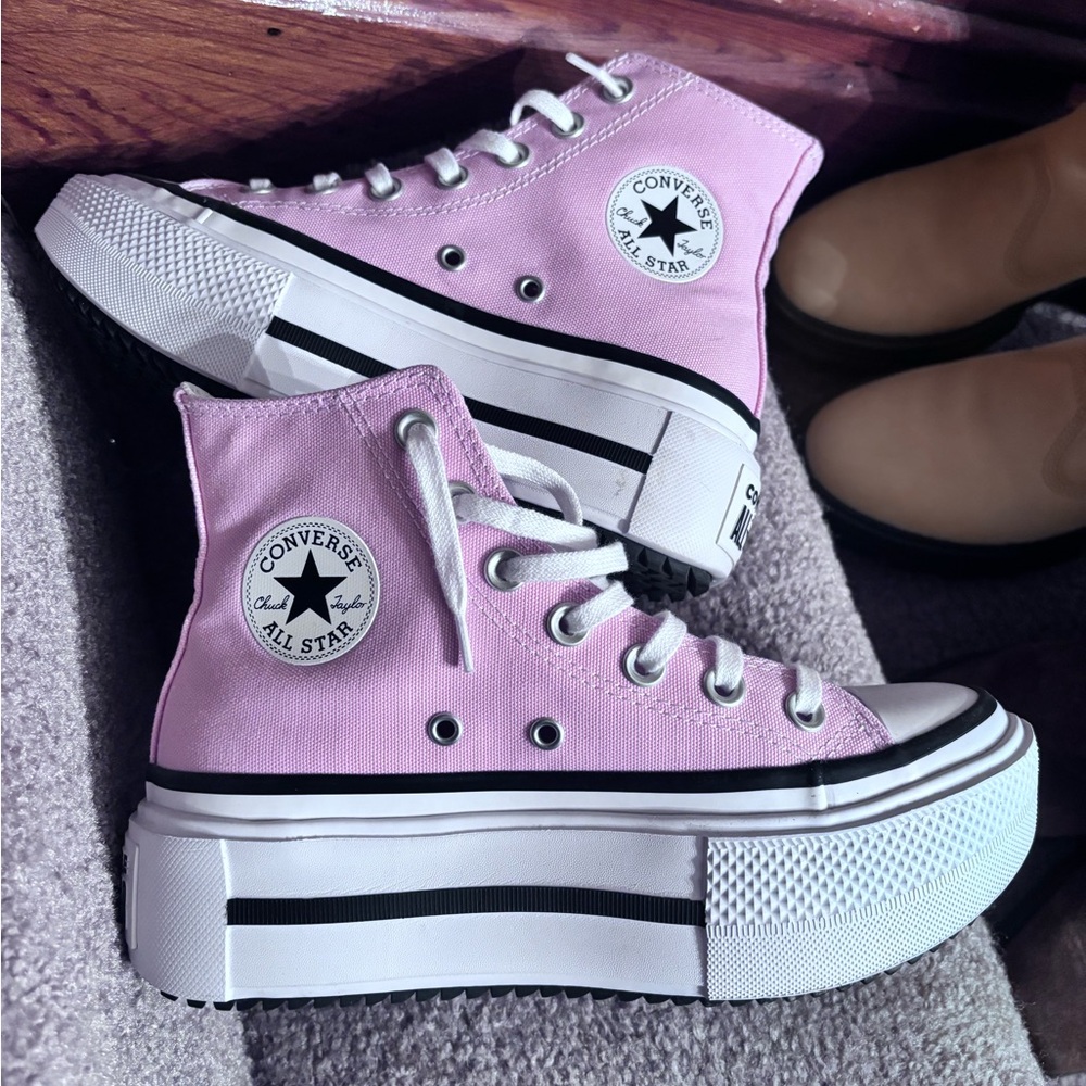 Chuck Taylor All Star Lift Double Stack Platform Canvas. Brand new never worn. - Picture 5 of 6